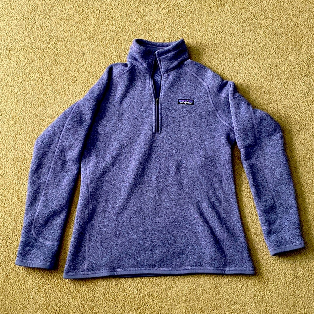 Patagonia Purple/Lavender Sweater. Women’s/Children’s Size L.  Like New!